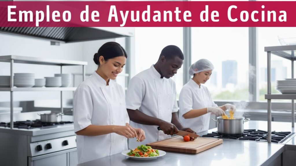 Empleo de Ayudante de Cocina