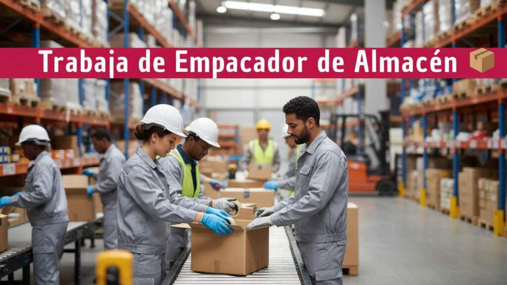 Trabaja de Empacador de Almacén