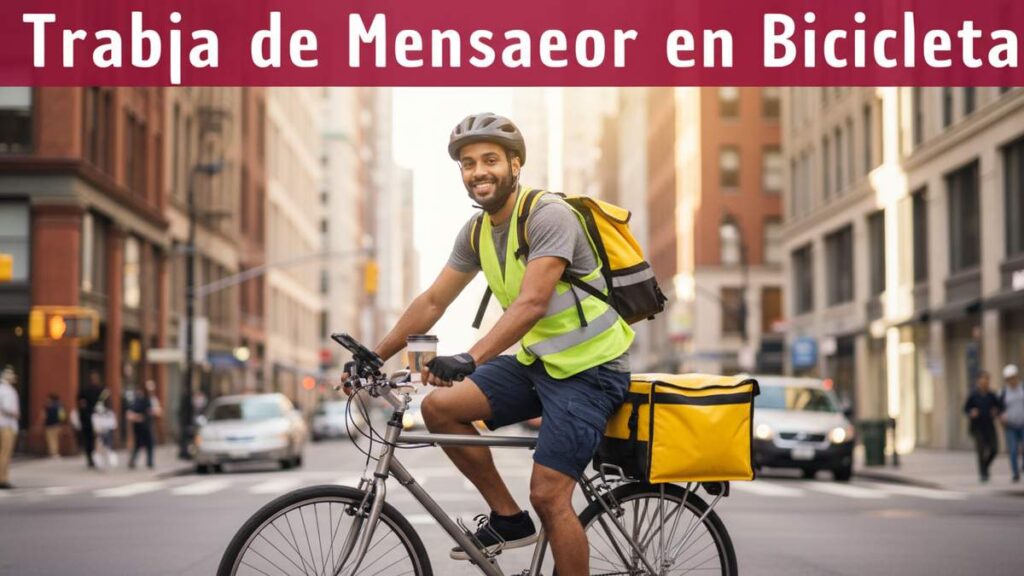 Trabaja de Mensajero en Bicicleta