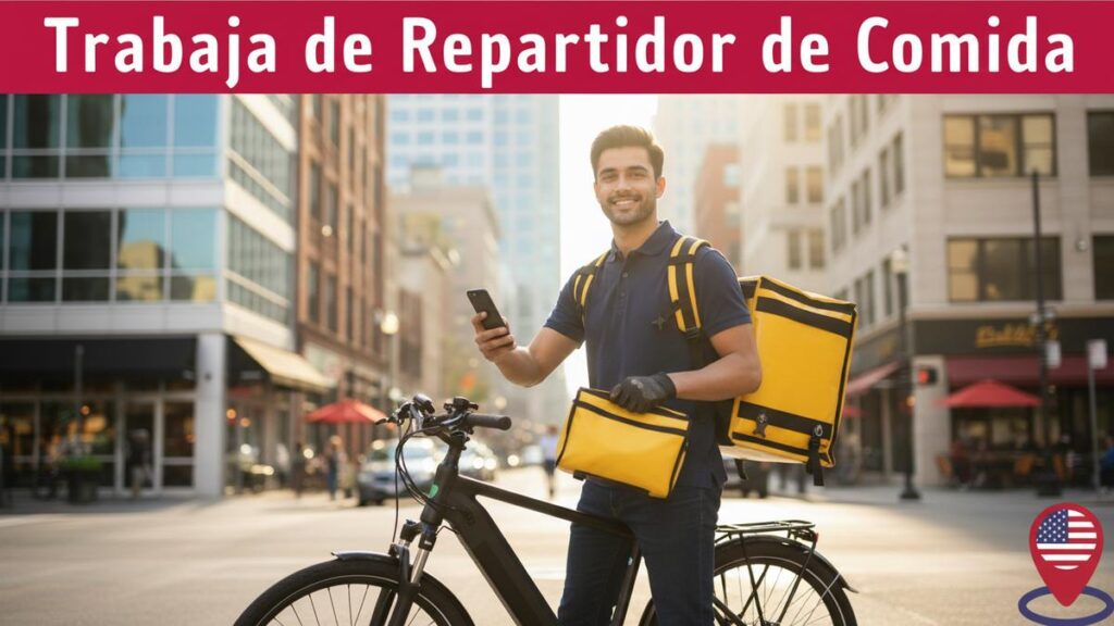Trabaja de Repartidor de Comida
